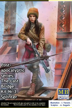 Splinter. Pst-apocalyptische serie. De laatste brug. Kit nr. 3 Figuren Betaalbaar