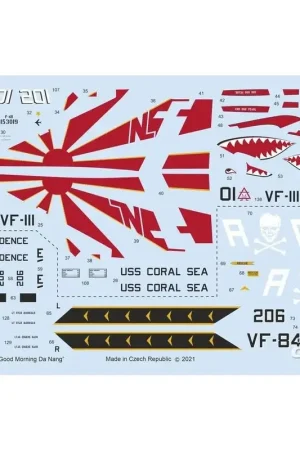 Sticker F-4B Goedemorgen Da Nang voor TAMIYA Decal Bestel Nu