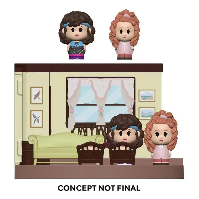 WandaVision POP! Mini Moment Vinyl figures Set LR 80's 9 cm Pop figur Must-Have