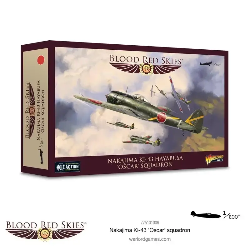 Must-Have Blood Red Skies: Nakajima Ki-43 II 'Oscar' squadron Figuur spellet