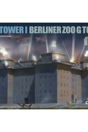 Flak toren i berliner zoo g toren Schaalmodel Betrouwbaar