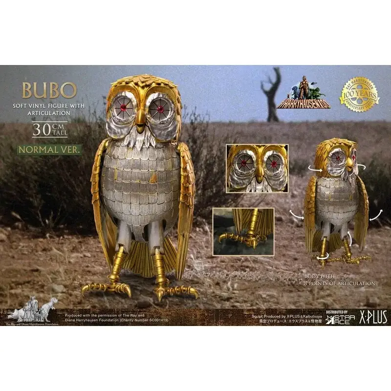 Clash of the Titans Beeldje Zacht Vinyl Gigantische Ray Harryhausens Bubo 30 cm Figuurtje Gereduceerde Prijs