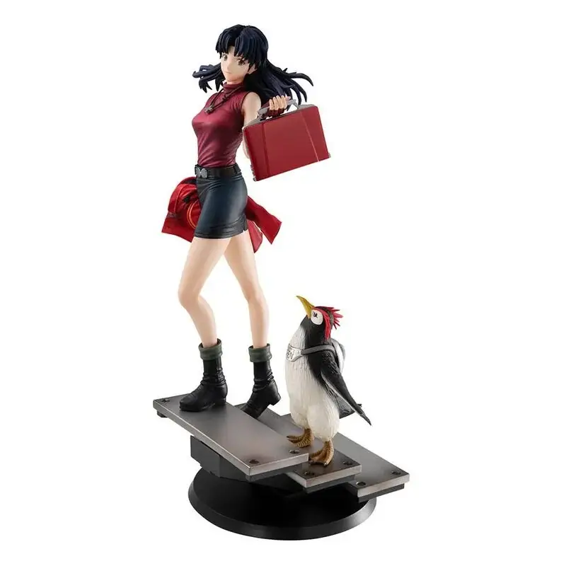 Nieuw Herbouw van Evangelion beeldje Gals Misato Katsuragi & Pen Pen 25 cm Beeldjes