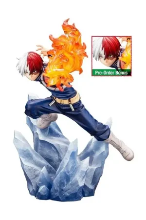 My Hero Academia ARTFXJ PVC-beeld 1/8 Shoto Todoroki Ver. 2 Bonuseditie 26 cm Beeldjes Aanbieding