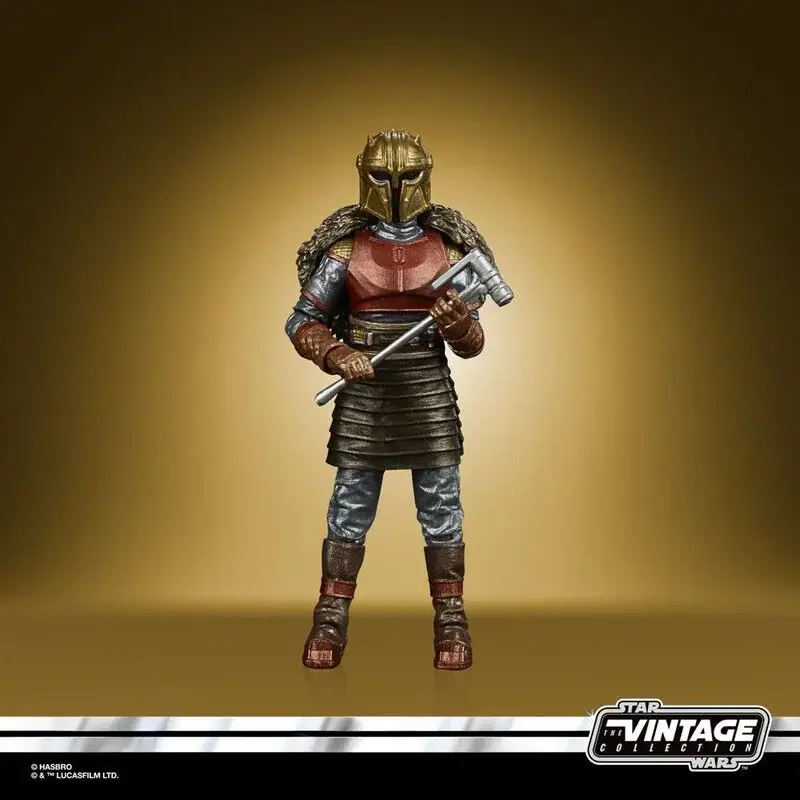Speciale Aanbieding Star Wars The Mandalorian Vintage Collection Verkoolde actiefiguur 2021 The Armorer 10 cm