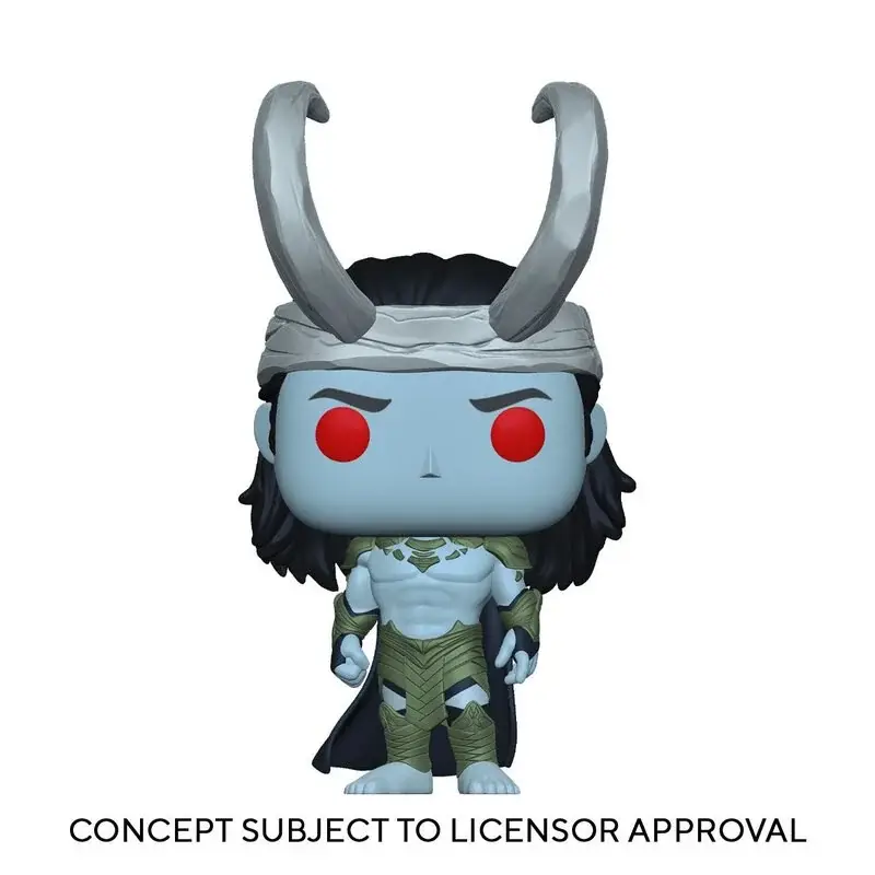 Premium Wat als ...? KNAL! Animatie Vinyl figuur Frost Giant Loki 9 cm Pop figur