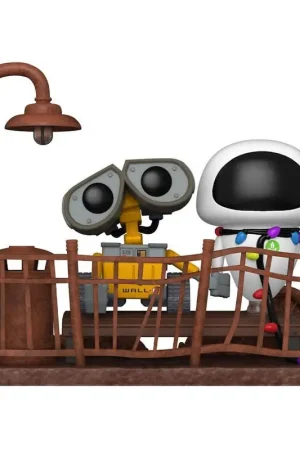 Wall-E pack 2 POP Moment! Vinyl figuren Wall-E & Eve 9 cm Pop figur Gecertificeerd