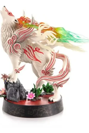 Tijdelijk Beschikbaar Okami PVC beeldje Shiranui (Celestial Howl) 23 cm Beeldjes