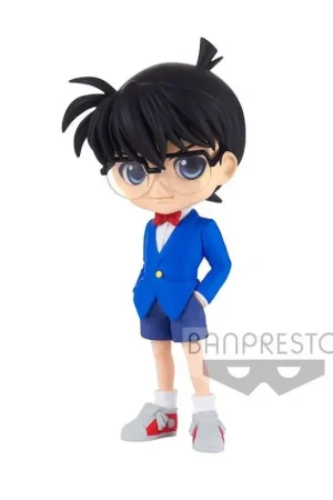 Direct Beschikbaar Detective Conan actiefiguur Q Posket Conan Edogawa II Ver. Bij 13 cm Figuurtje