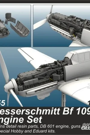 Messerschmitt Bf 109E-motor Accessoire Beperkt Aanbod