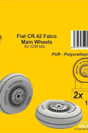 Fiat CR.42 Hoofdwielen (ICM kit) Accessoire Must-Have
