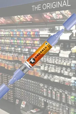 Op = Op Molotow Acryl Marker One4All Twin 1,5 / 4mm 209 Blue Violett Pastel
