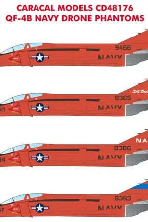 Sticker QF-4B Navy Drone Phantoms Decal Superprijs