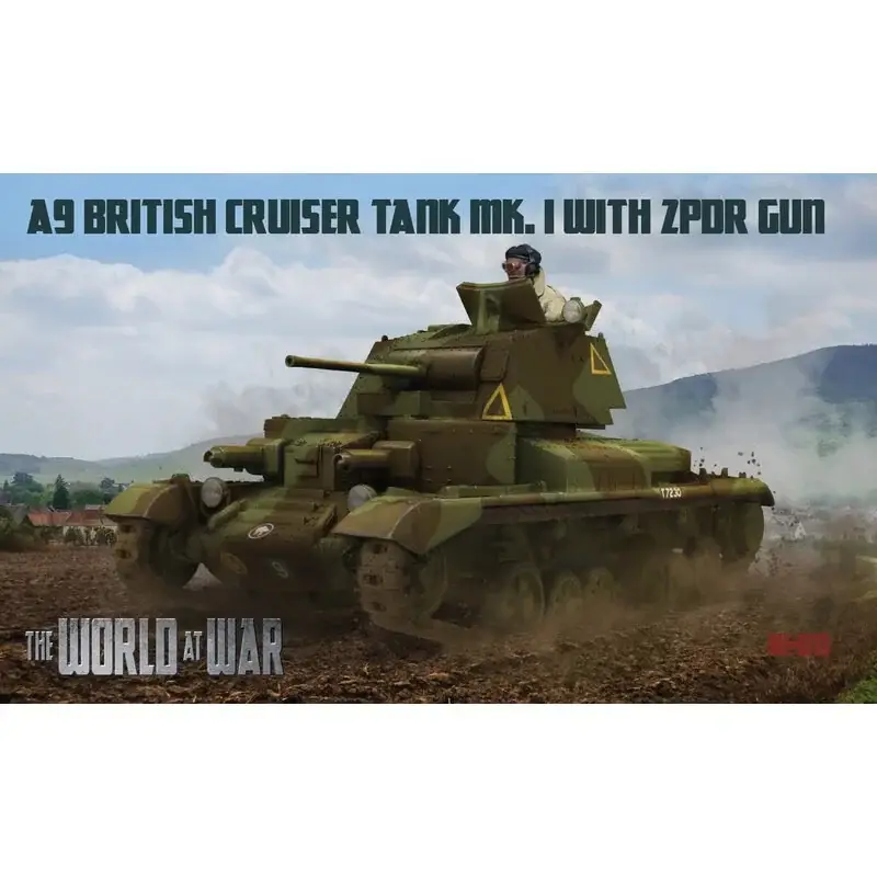 Beste Prijs A9 British Cruiser Tank Mk.I met 2pdr kanon Schaalmodel