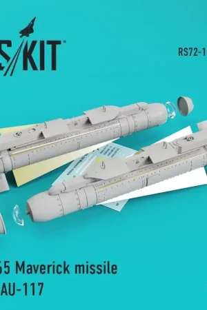 Weekendaanbieding AGM-65 Maverick raket met LAU-117 x 2 Wiel