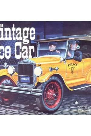 1927 Ford T Vintage politiewagen Schaalmodel Lage Prijs