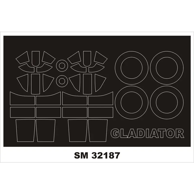 Koop Vandaag Gloster Gladiator Mk.I/Mk.II (buiten-binnen) Accessoire