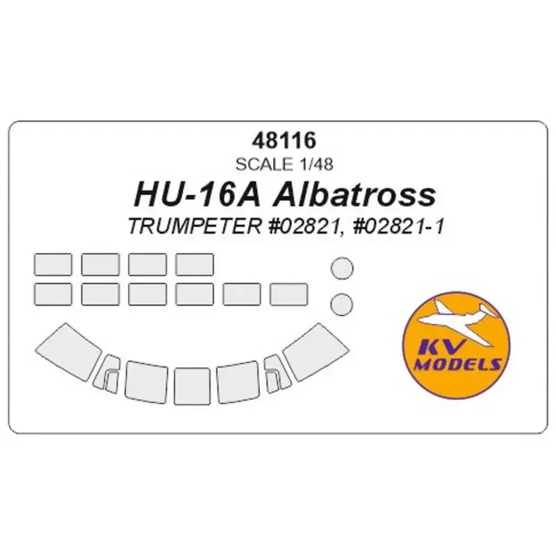 Gratis Retour Grumman HU-16A Albatros (ontworpen voor gebruik met TRUMPETER-kits TU02821, TU02821-1)