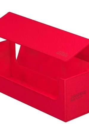 Laatste Versie Ultimate Guard Arkhive 400+ XenoSkin Monocolor Rood