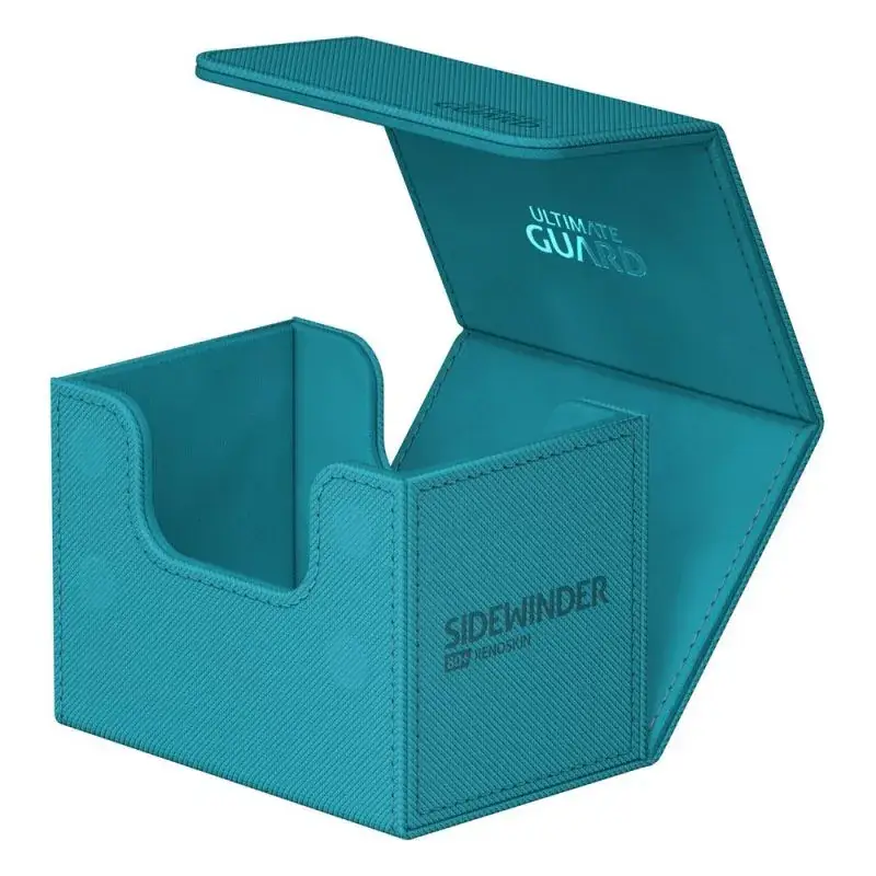 Korting Ultimate Guard Sidewinder 80+ XenoSkin Monocolor Petrol Blauw