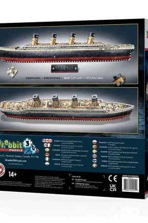 Goedkoop Wrebbit 3D Puzzel Titanic (440 stukjes)