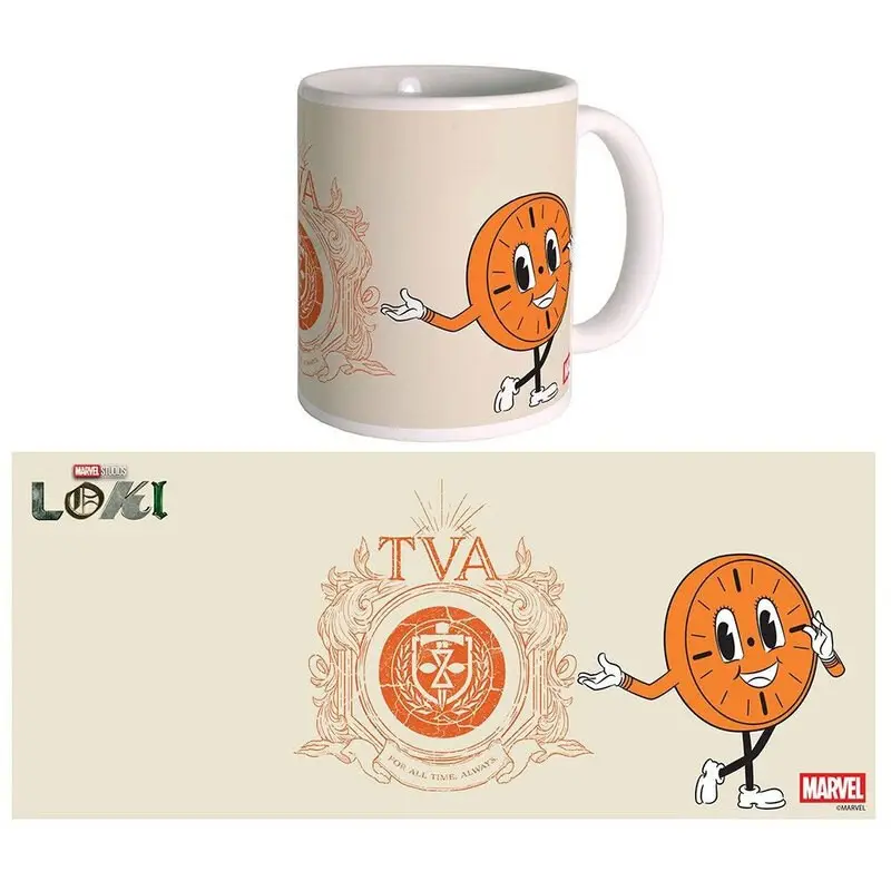Beperkt Aanbod Loki mok TVA en Miss Minutes Mug
