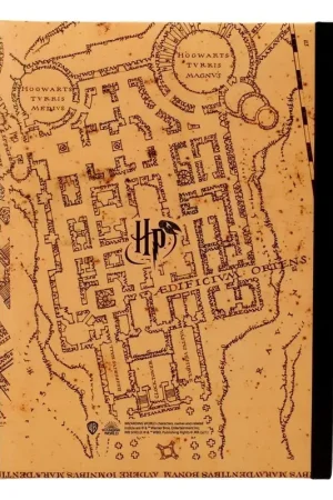 Express Levering Harry Potter Luminous Notebook Marauder's Map