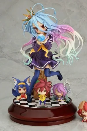 No Game No Life beeld 1/7 Shiro 20 cm Figuurtje Rechtstreeks Van De Fabrikant