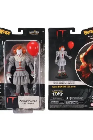 Het flexibele figuur Bendyfigs Pennywise 19 cm Figuurtje Aanbieding