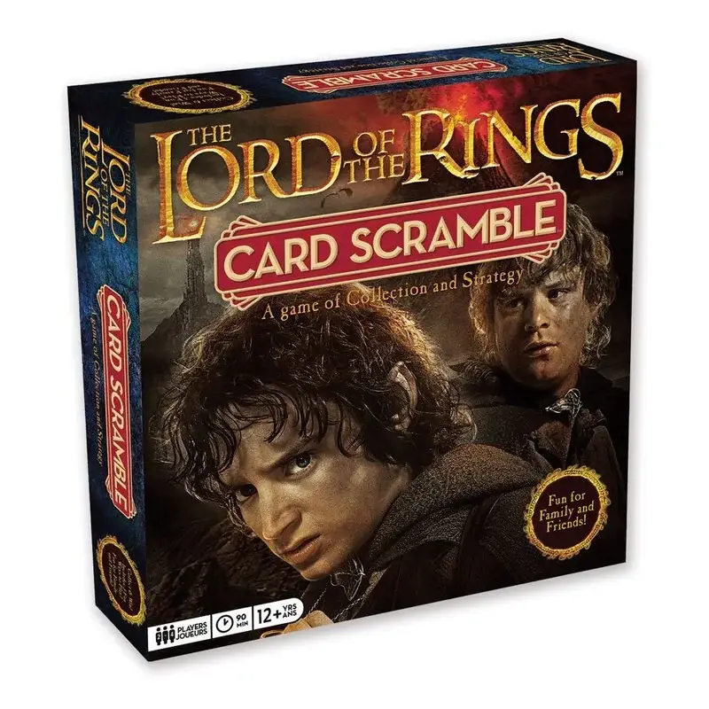 Snelle Levering Lord of the Rings Card Scramble bordspel * ENGELS *