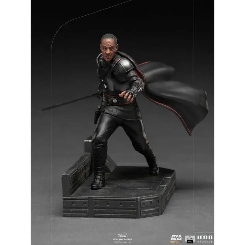 Op = Op Star Wars The Mandalorian beeldje 1/10 BDS Art Scale Moff Gideon 20 cm Figuurtje