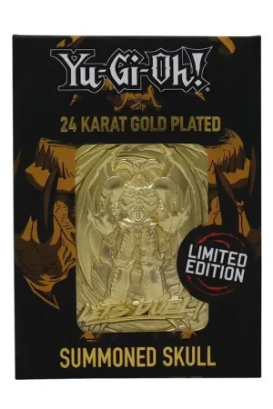 Yu Gi Oh! Replica Card Summoned Skull (verguld) Gereduceerde Prijs