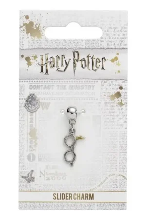 Nieuw Harry Potter silver plated lightning bolt charm with glasses Hanger