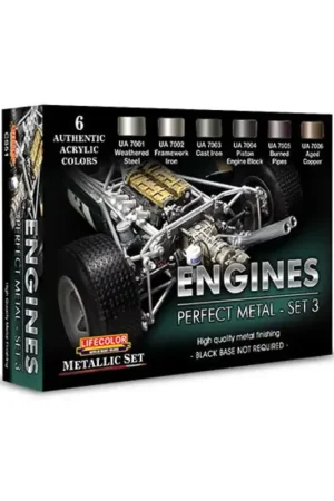 Engine perfect metal set 3 Weekendaanbieding