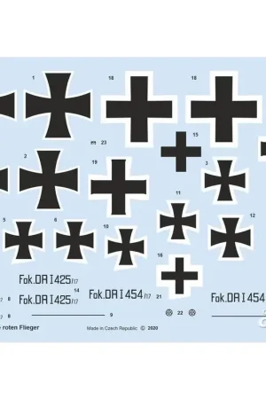 Bestel Nu Sticker Die roten Flieger for Meng Decal