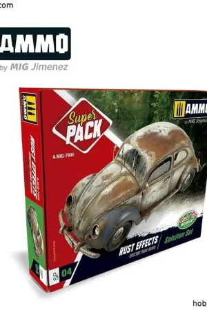 Rust effects solution set Nieuw
