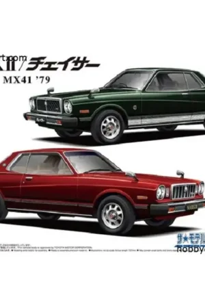 Toyota mx41 mark2chaser 1979 Schaalmodel Favoriet