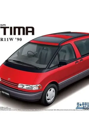 Toyota tcr11w estima twin moon dak 1990 Schaalmodel Merkproduct