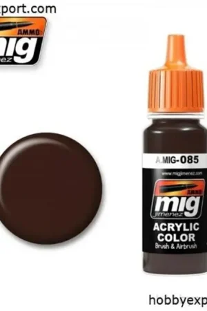 Betaalbaar Navo bruin 17ml Acrylverf