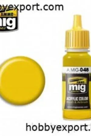 Goedkoop Geel 17ml Acrylverf
