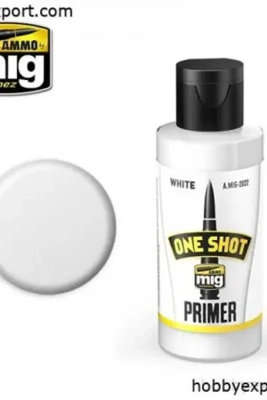One shot witte primer Acrylverf Direct Beschikbaar