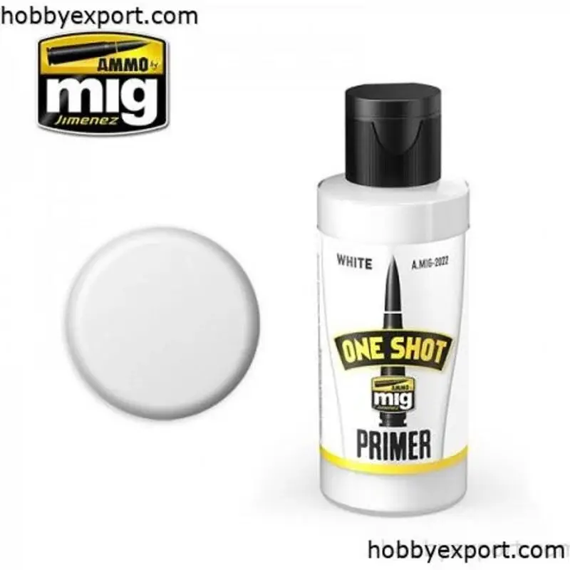 One shot witte primer Acrylverf Direct Beschikbaar