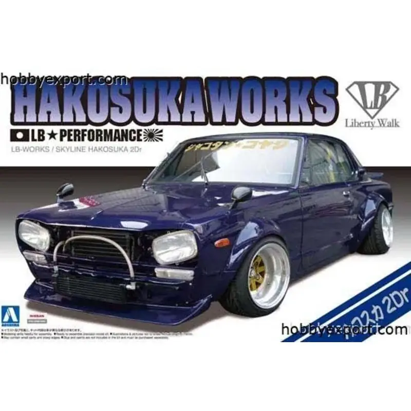 Nissan skyline Schaalmodel Express Levering