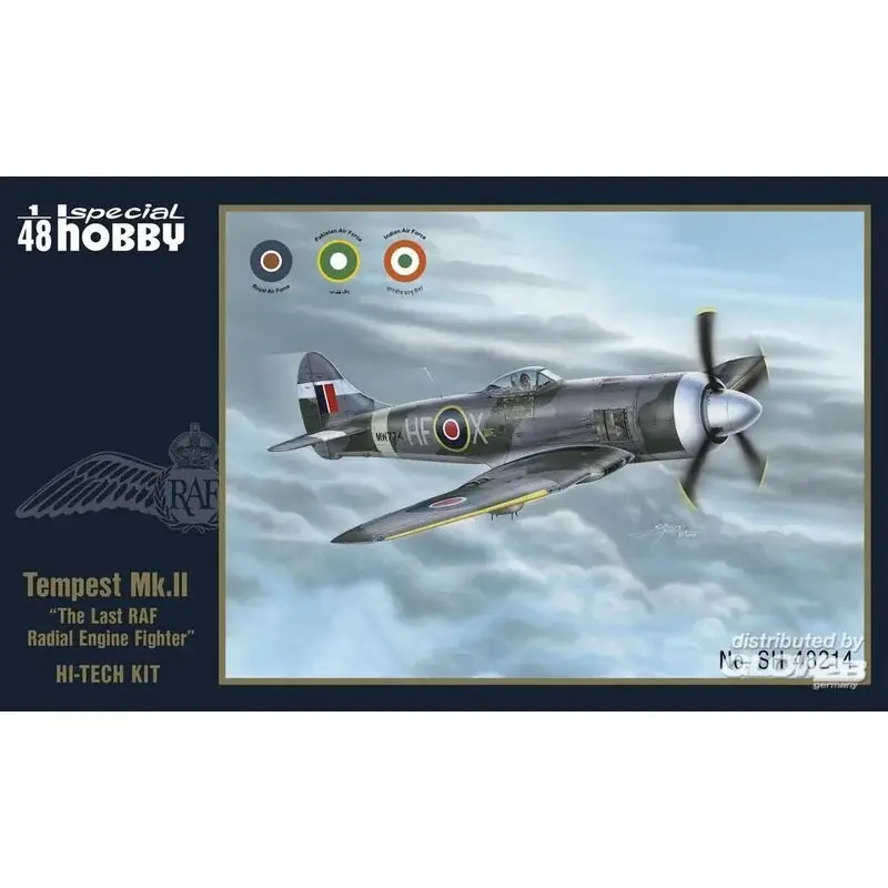 Tempest Mk.II Hi-Tech Schaalmodel Uitverkoop