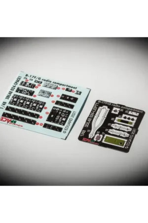 Sticker B-17F/G radiocompartiment SPACE 1/48 voor HKM Decal Merkproduct