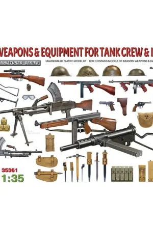 Laatste Kans Britse wapens & uitrusting voor tankbemanning & infanterie
