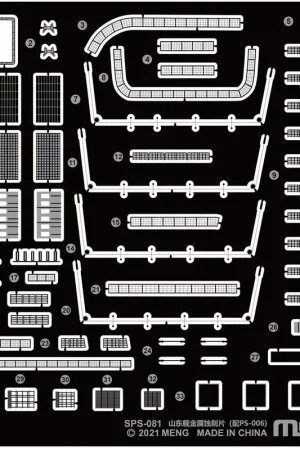 Laatste Versie PLA Navy Shandong Pe-onderdelen (voor PS-006) Accessoire