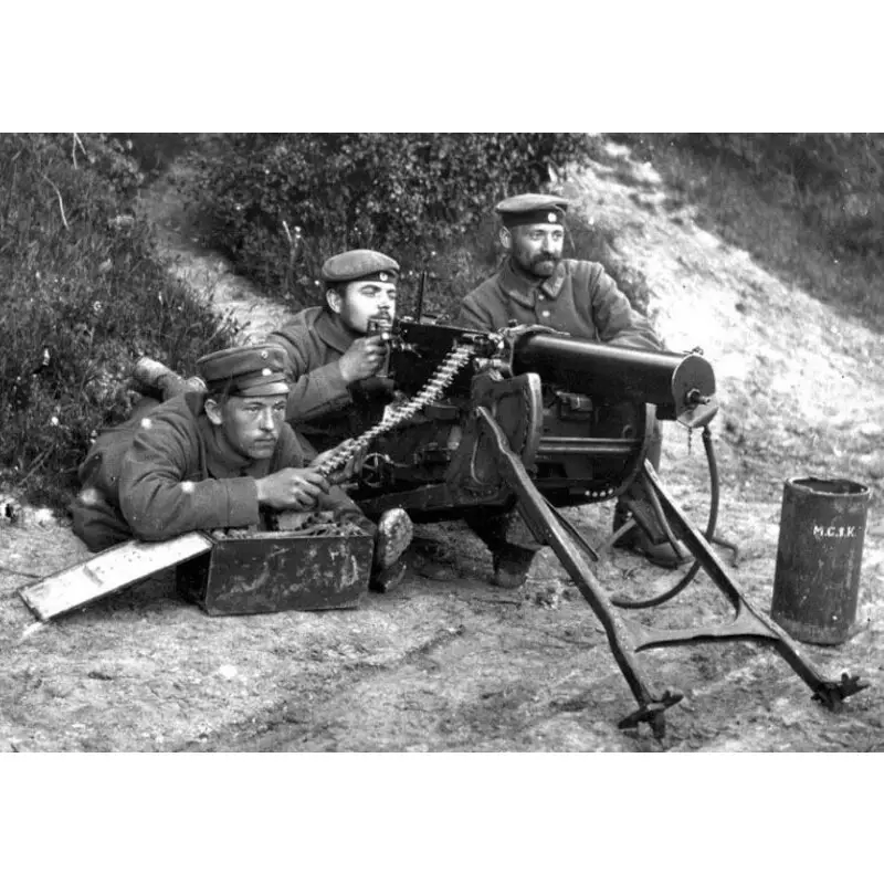 Gereduceerde Prijs WWI Duits MG08 MG Team (2 cijfers) Accessoire