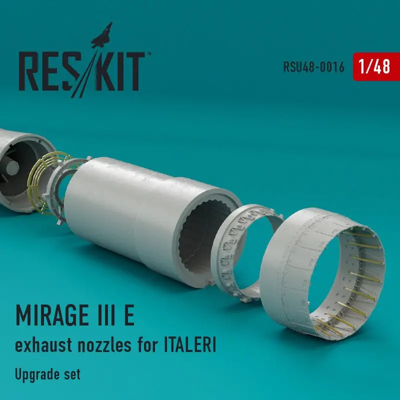 Dassault Mirage IIIE uitlaatpijpen (ontworpen om te worden gebruikt met Italeri-kits) Voordeelprijs