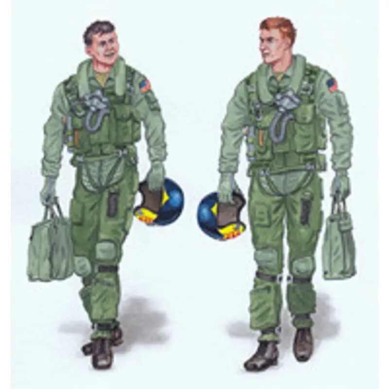 Finale Uitverkoop Bemanning F-14 Tomcat Figuren